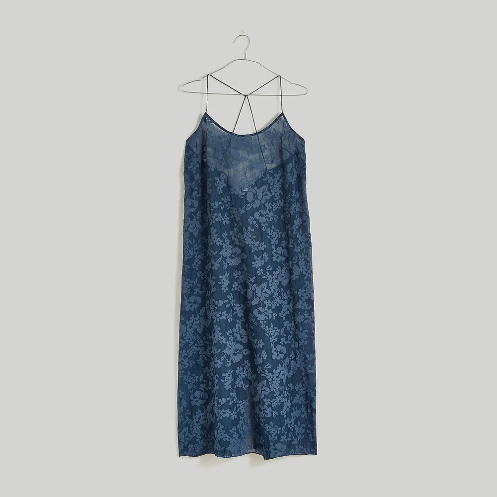 Madewell Halter Midi Burnout Dress XXS NWT Sold Out